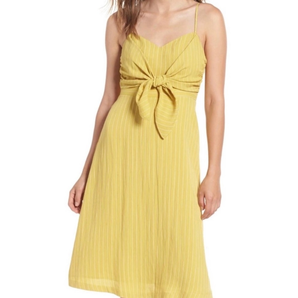 Lush Tie Midi Dress